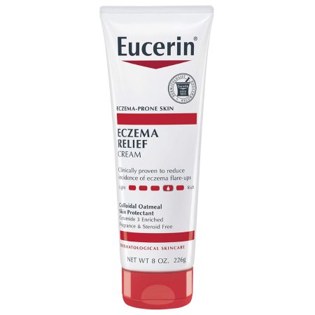 Eczema Cream Eucerin® Eczema Relief 8 oz. Tube Unscented Cream