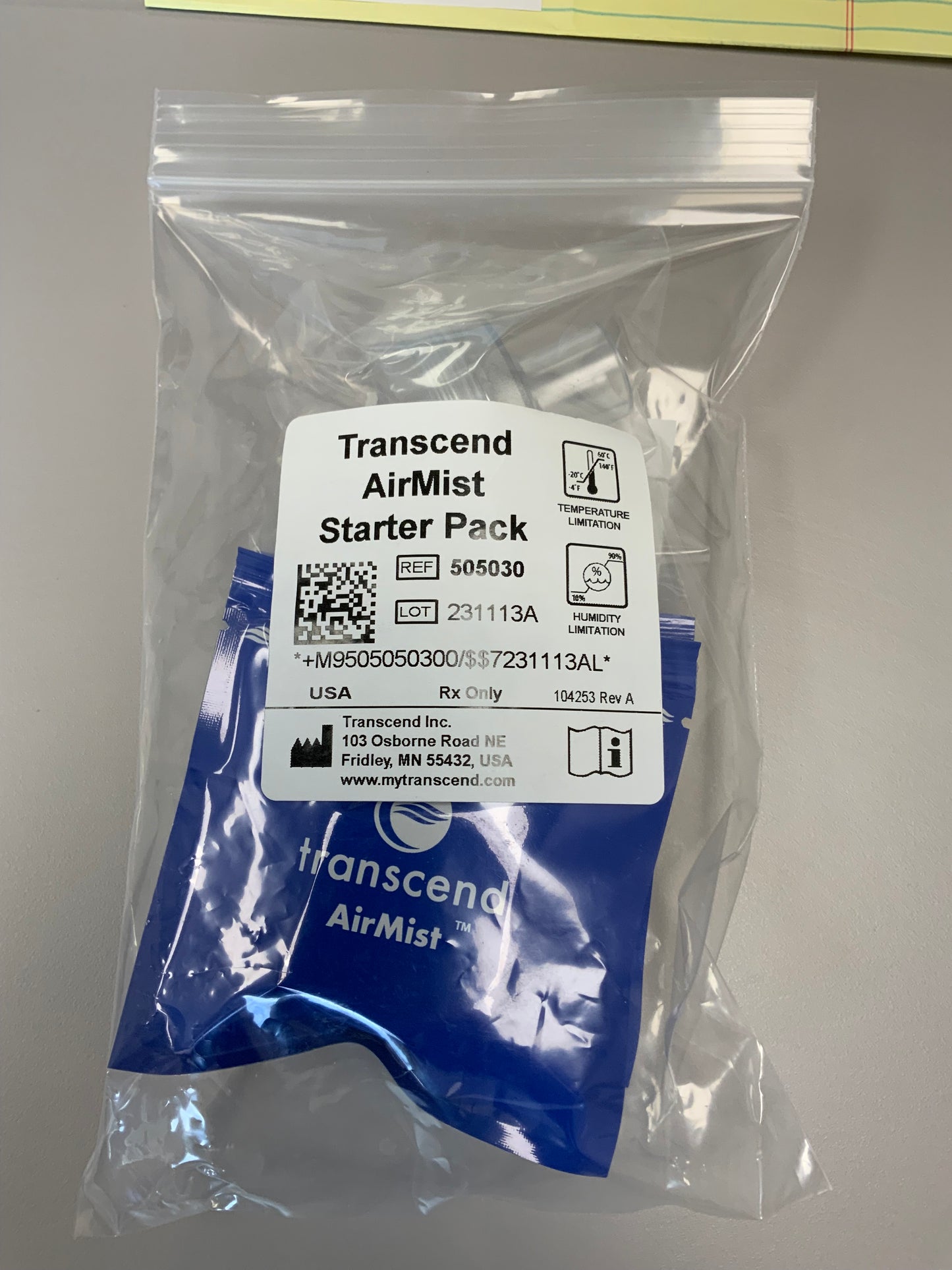 Transcend AirMist Starter Pack