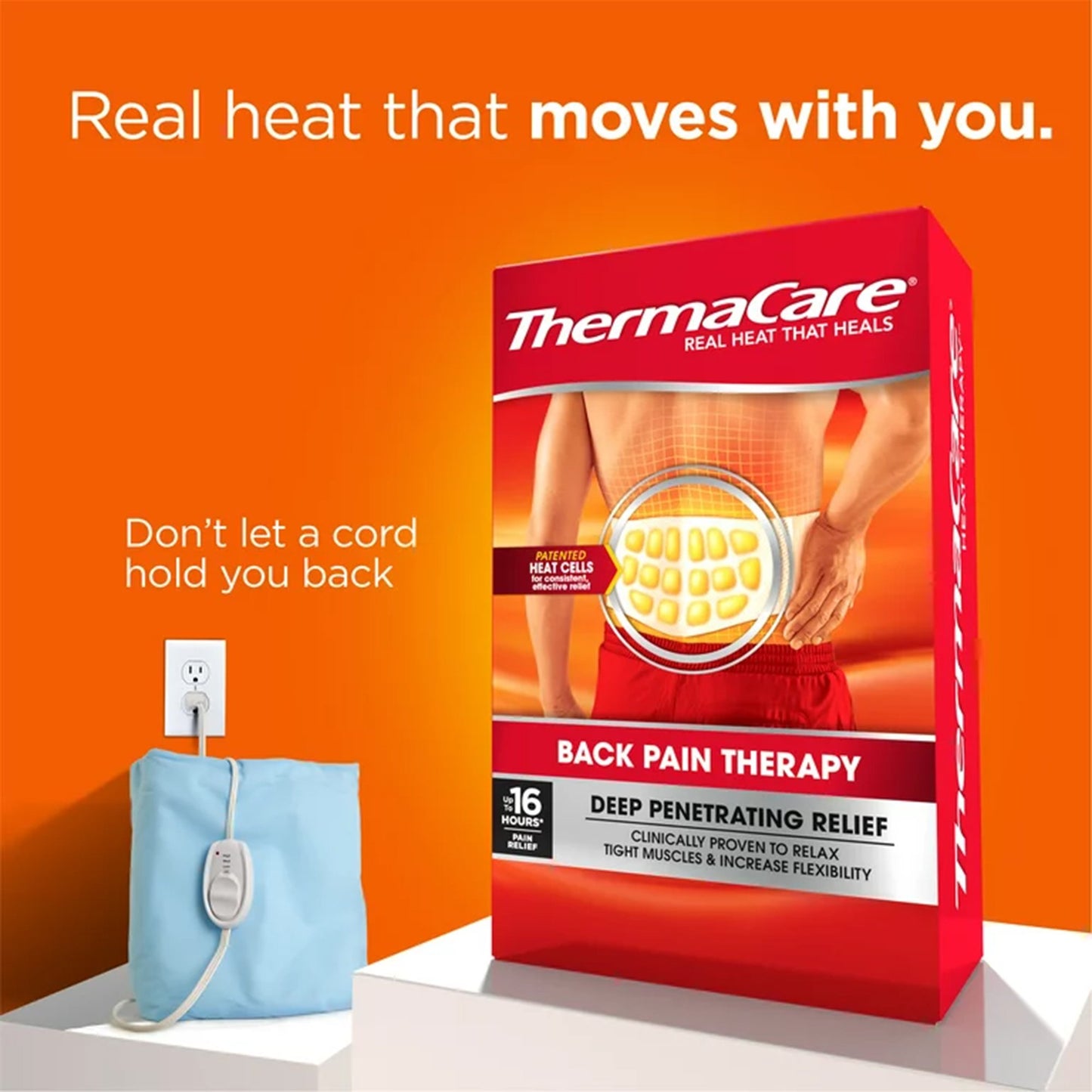 ThermaCare® HeatWraps Instant Hot Pack, Small / Medium