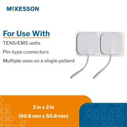 Self-adhesive electrotherapy electrode pads for muscle stimulation and pain relief