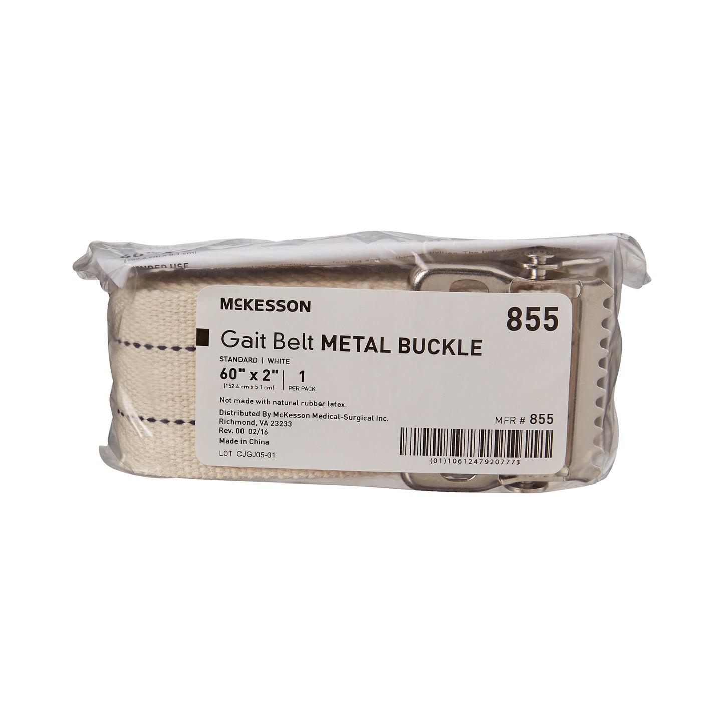 Gait Belt with Metal Buckle