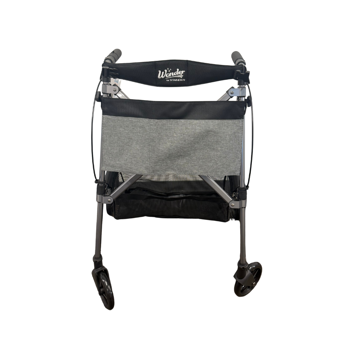 Stander Wonder Rollator Plus 4-Wheel Rollator Walker with Seat