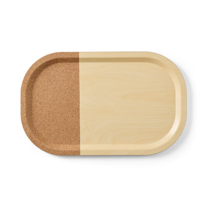 Rollator wood tray