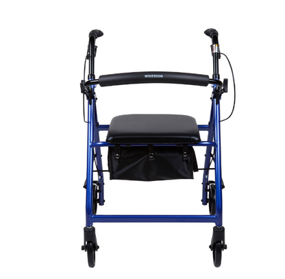 4 Wheel Rollator McKesson Blue Rollator 