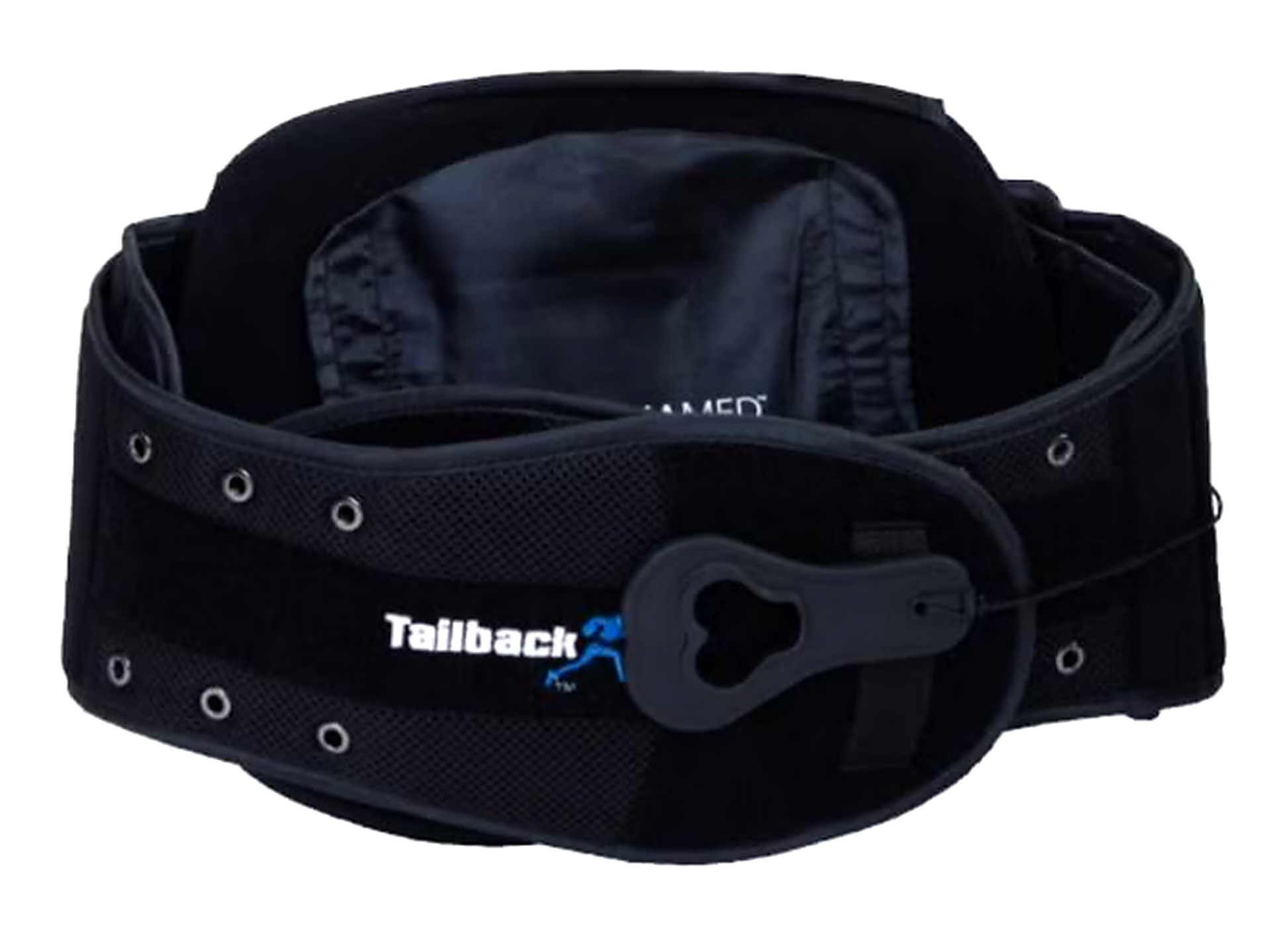 Back brace on a white background