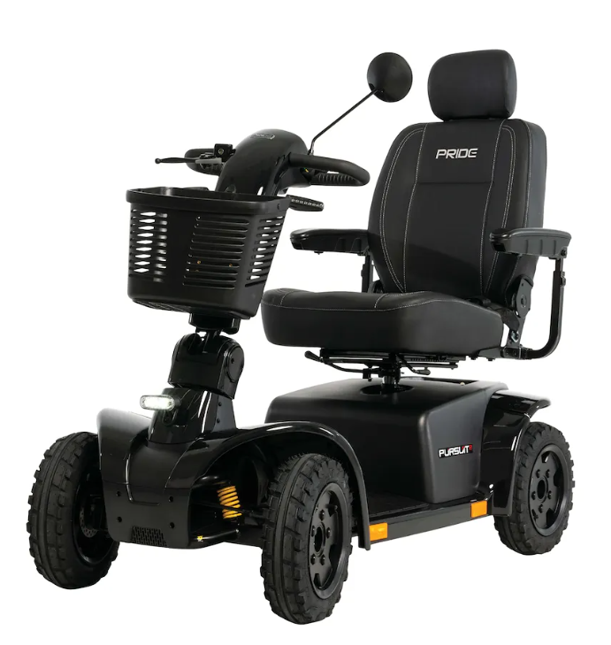 Black Pursuit 2 Power Scooter