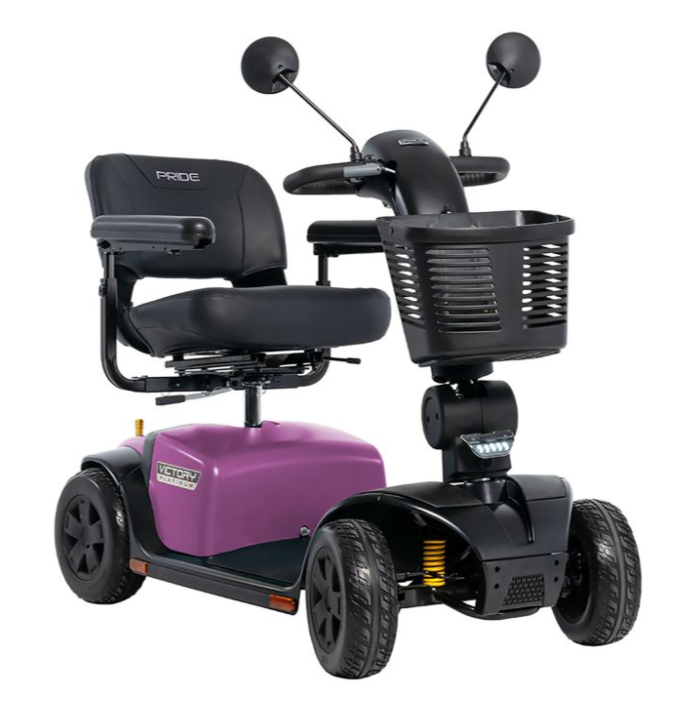 Purple Victory platinum power scooter