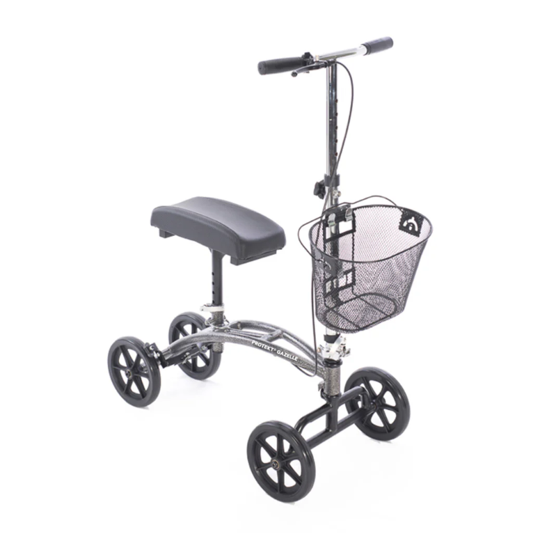 Proactive Protekt Gazelle Steerable Knee Walker on white background