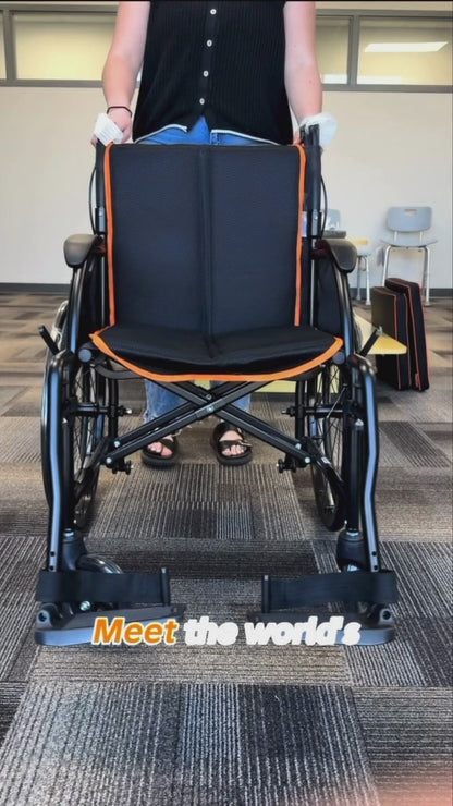 Feather Chair - World's Lightest Wheelchair (18") Accessories Included