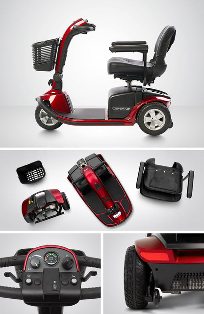 Pride Mobility Victory® 10 3-Wheel U-1 Mobility Scooter