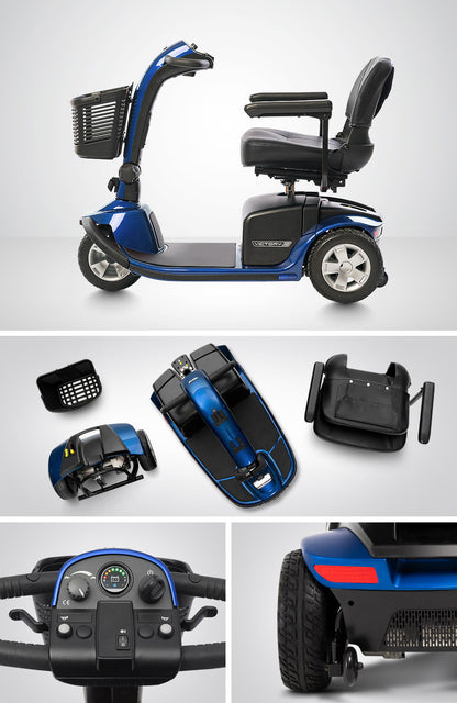 Pride Mobility Victory® 10 3-Wheel U-1 Mobility Scooter