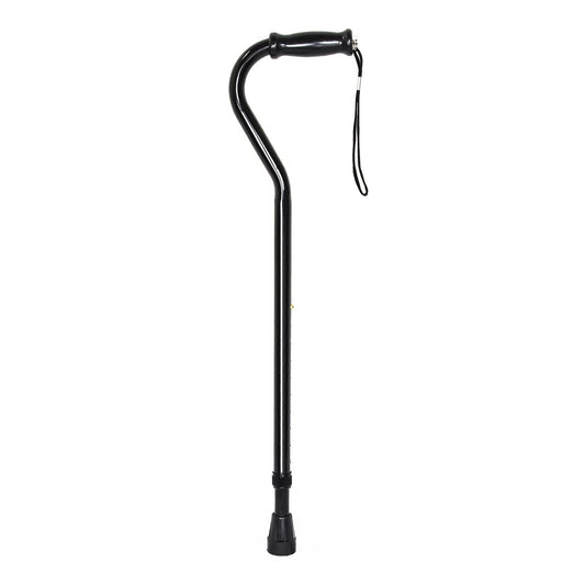 McKesson Steel Offset Cane, 29¾ – 37¾ Inch Height