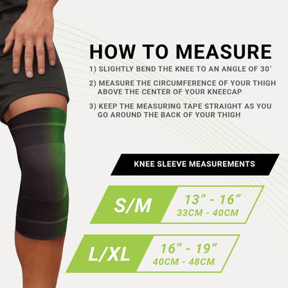 Green Drop™ Infused Compression Sleeve Knee Support