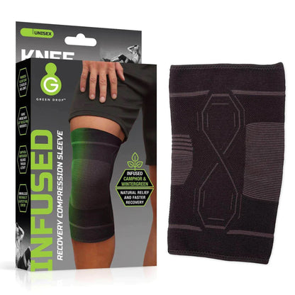 Green Drop™ Infused Compression Sleeve Knee Support